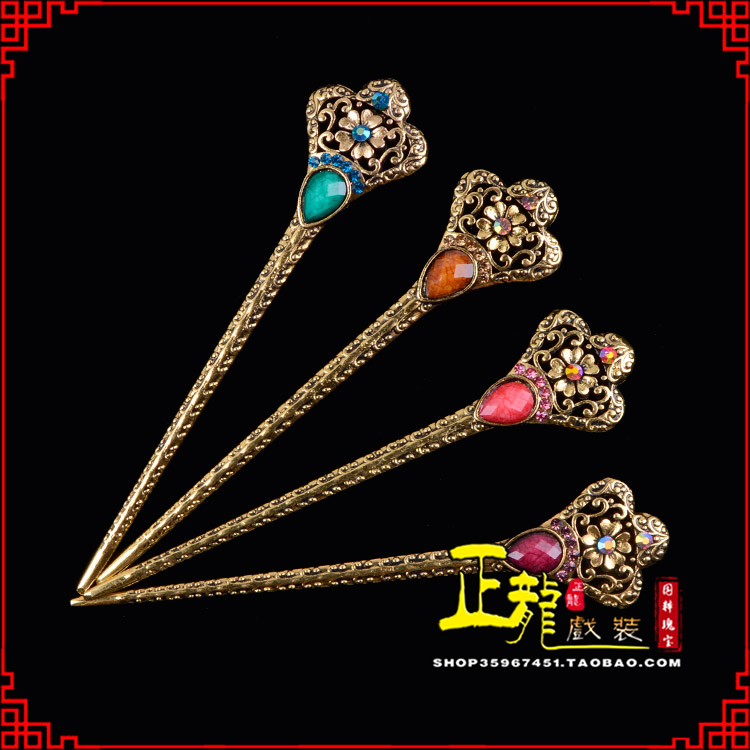 南浔头饰老旦青衣员外夫人簪子 老旦发簪