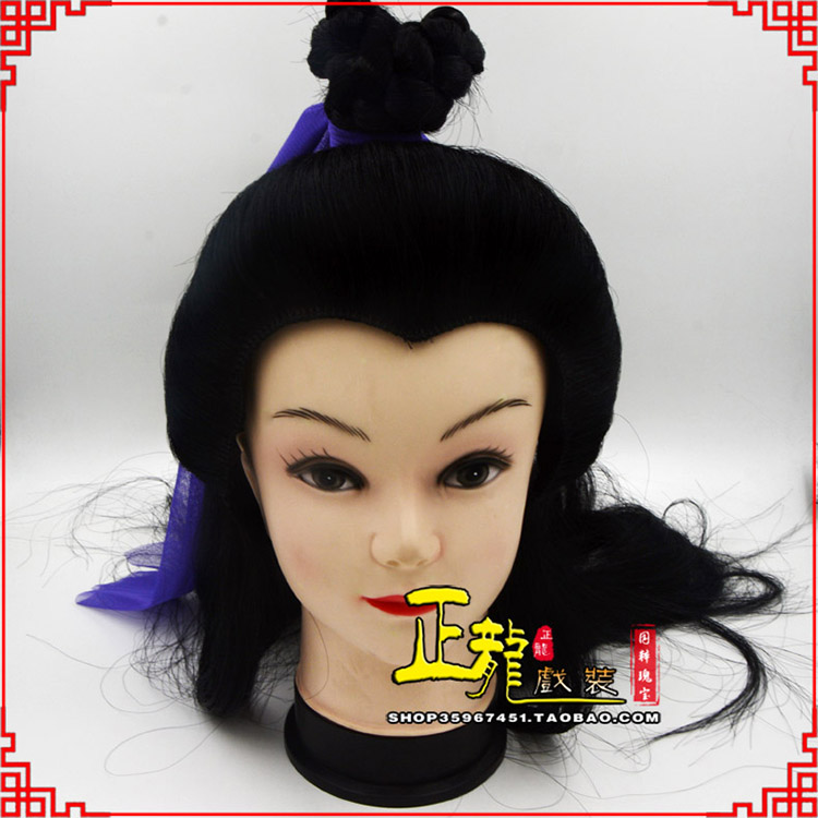 南浔小生头套董永头套古装假发青年头套