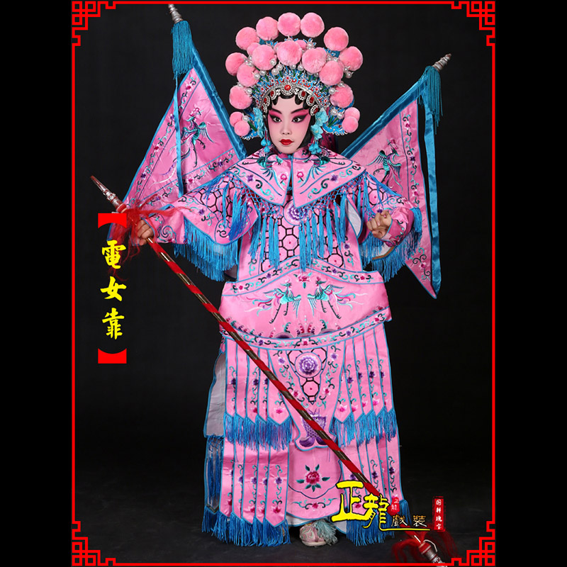 南浔京剧戏曲演出服装穆桂英挂帅 电女靠