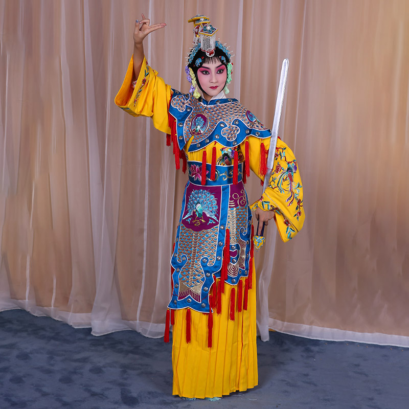 南浔霸王别姬虞姬服 软绉别姬服