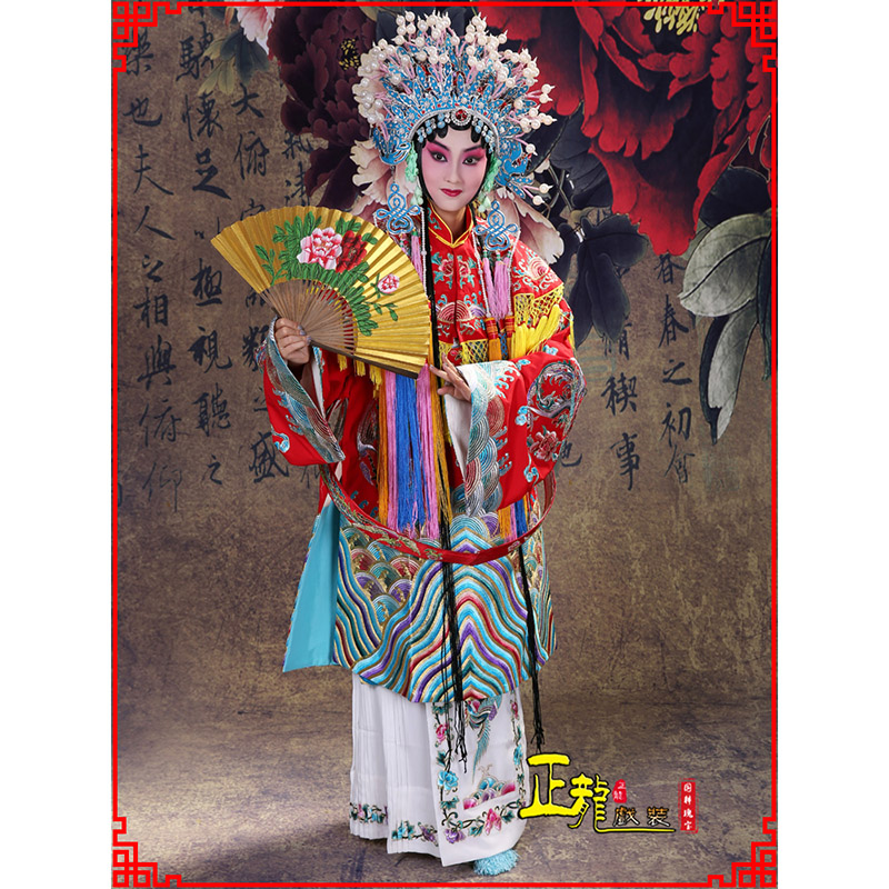 南浔凤袍杨贵妃贵妃醉酒 软绉团凤女蟒