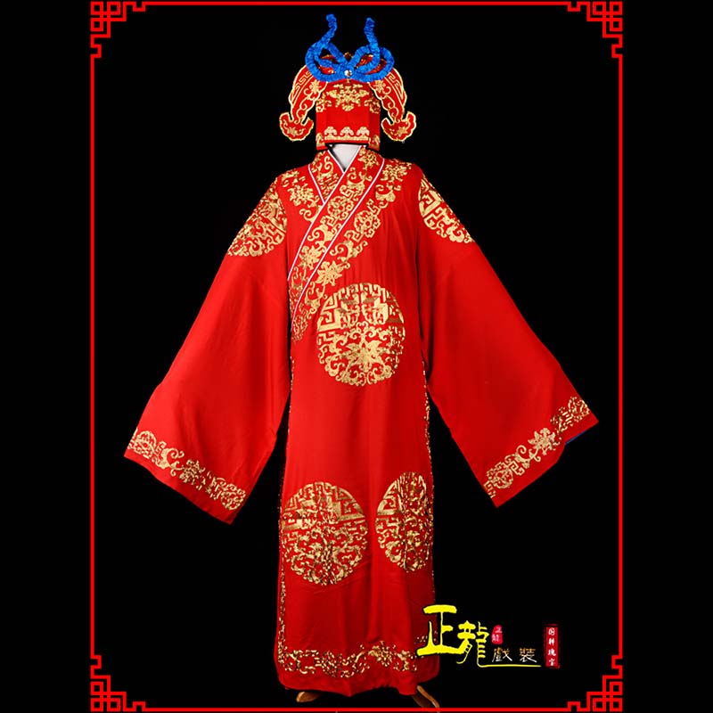南浔武生服装软绉全金武生衣