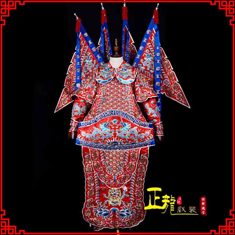 南浔武生戏服戏曲武将靠